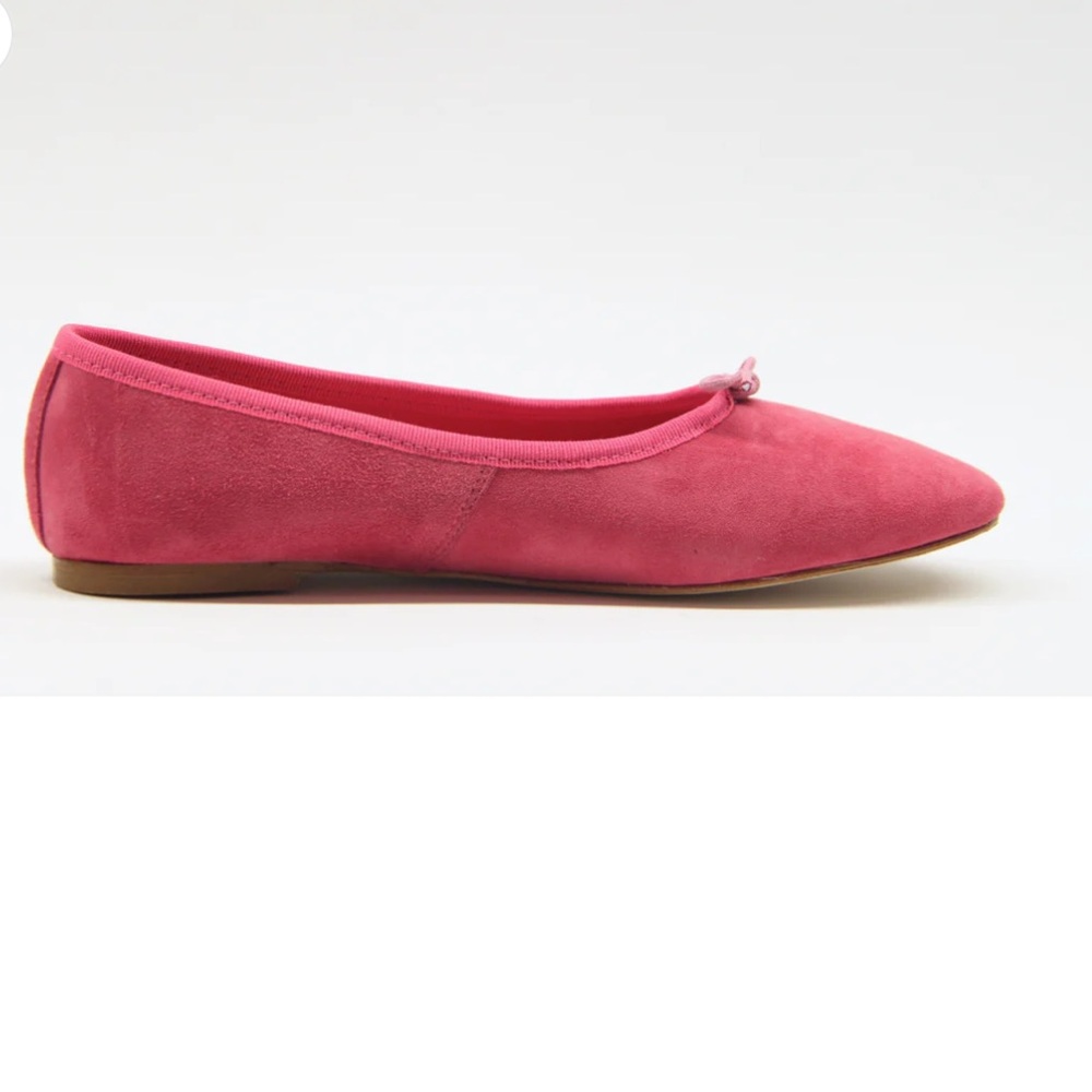 BNIB LOLO Ballerina Volcano Ballerina Suede flats in color Fandango size 38.5 - Picture 5 of 7